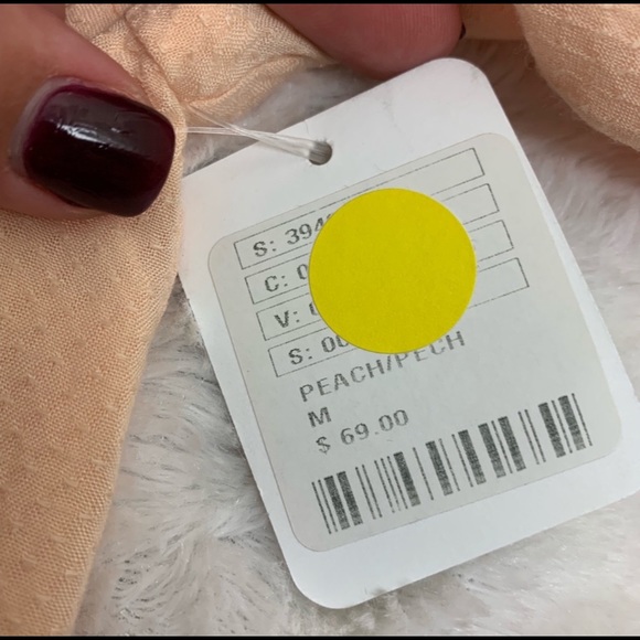 NWT Kimchi Blue Cold Shoulder Flowy Color Dress - Picture 7 of 7